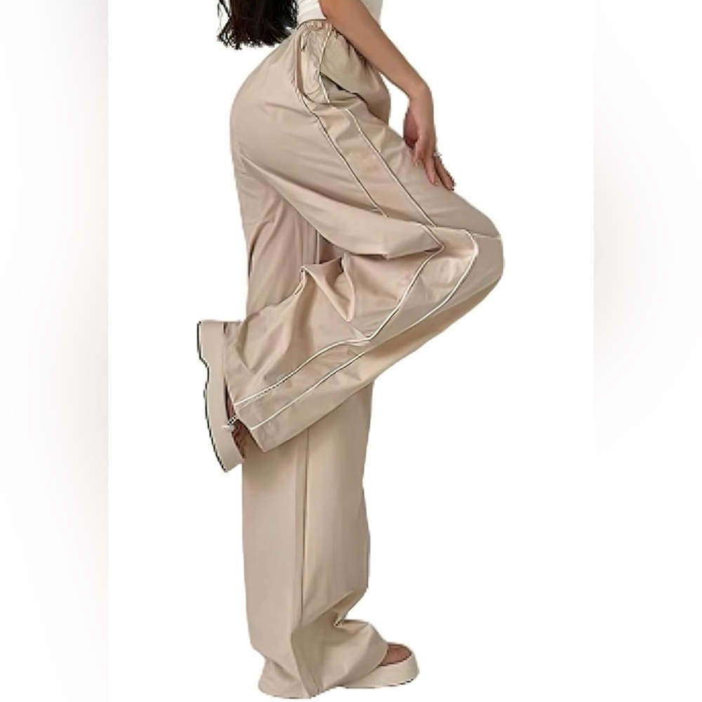 Cream Track Pants - never worn
